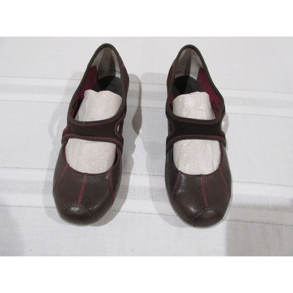 Plie Coffee Bean Merrell Shoes Women US 7 Brown Mary Jane Slip On - Picture 2 of 9